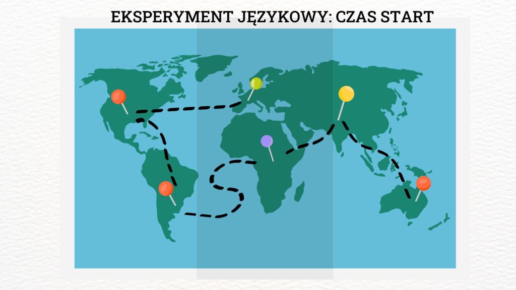 eksperyment językowy