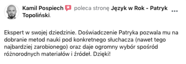 Opinia Kamil Współpraca Indywidualna